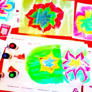 Рисование на воде ЭБРУ одесса