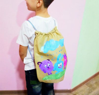 Роспись Эко Сумок (рюкзаков) праздник одесса