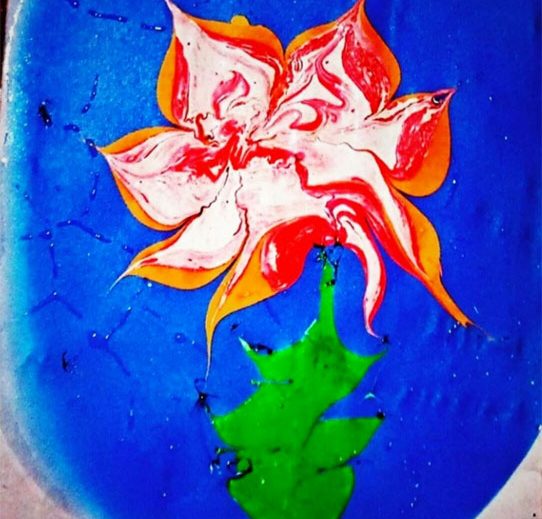 Рисование на воде ЭБРУ детский праздник одесса