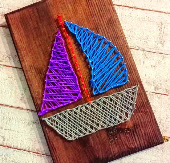 Стринг Арт роспись картин