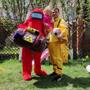 Проведение детских праздников Аниматоры Амонг Ас на день рождения ребенка