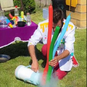 Азотное шоу, химическое шоу одесса Это Весело Научное шоу одесса