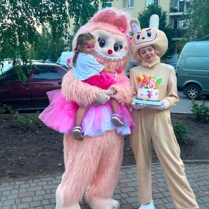 аниматора Лабубу — скидка на второй персонаж или подарок имениннику!