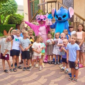 Стич и Ангел Одесса Аниматоры Стич и Ангел Одесса