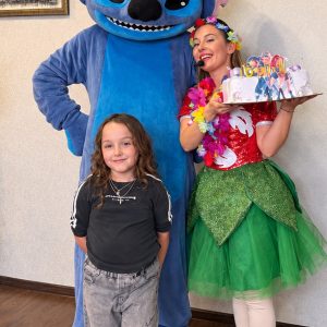 Аниматоры Лило и Стич на детский праздник в Одессе