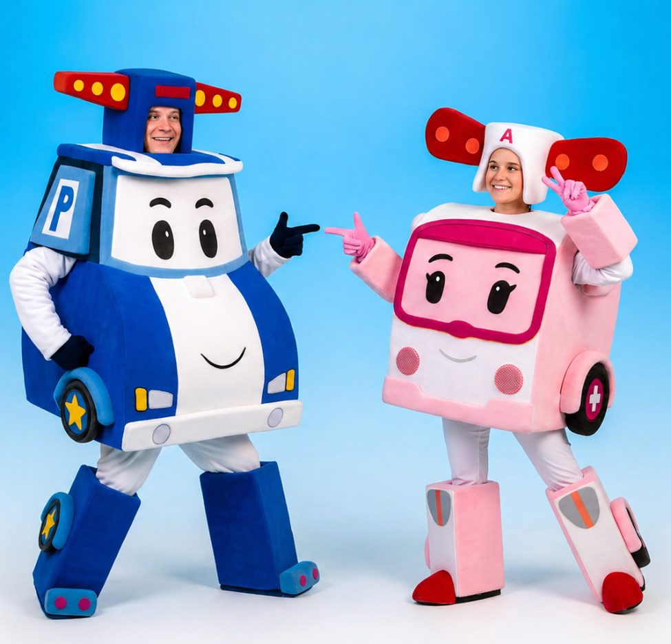 поли и эмбер аниматоры одесса детский праздник заказать