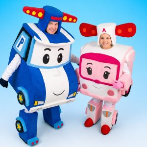 аниматоры робокар поли и эмбер одесса шоу для детей